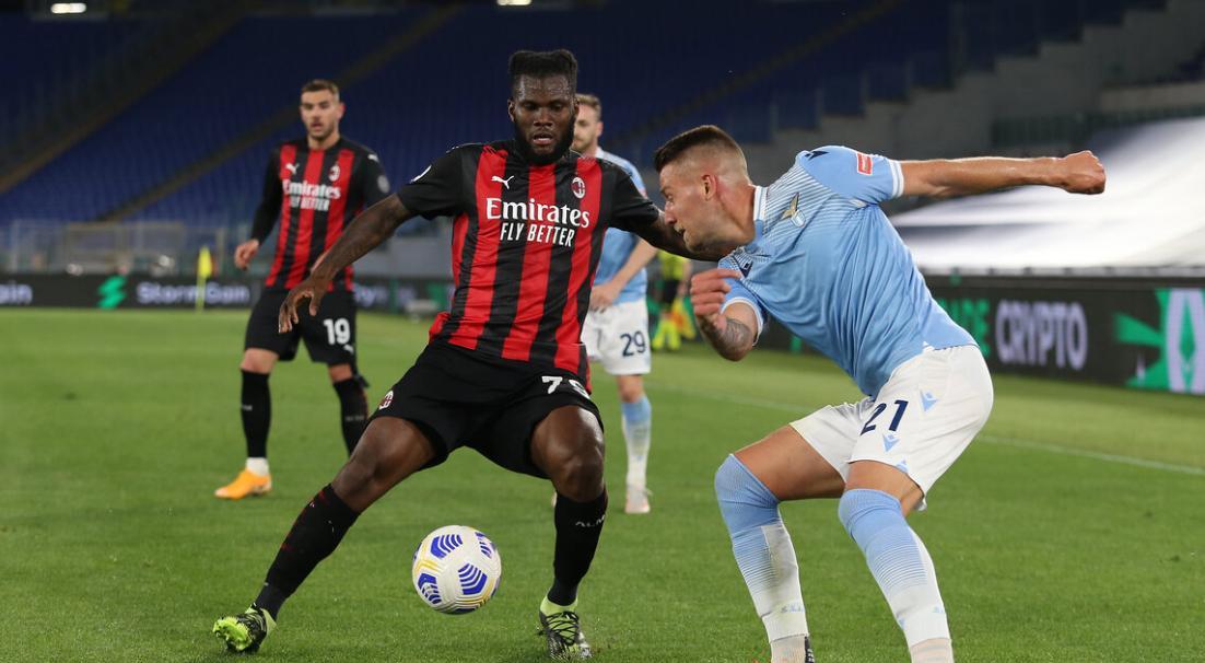 拉齐奥客场战胜AC米兰，赢得关键胜利