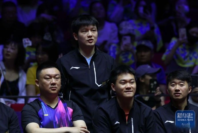 德国乒乓球队轻取中国乒乓球队，许昕统治全场的简单介绍