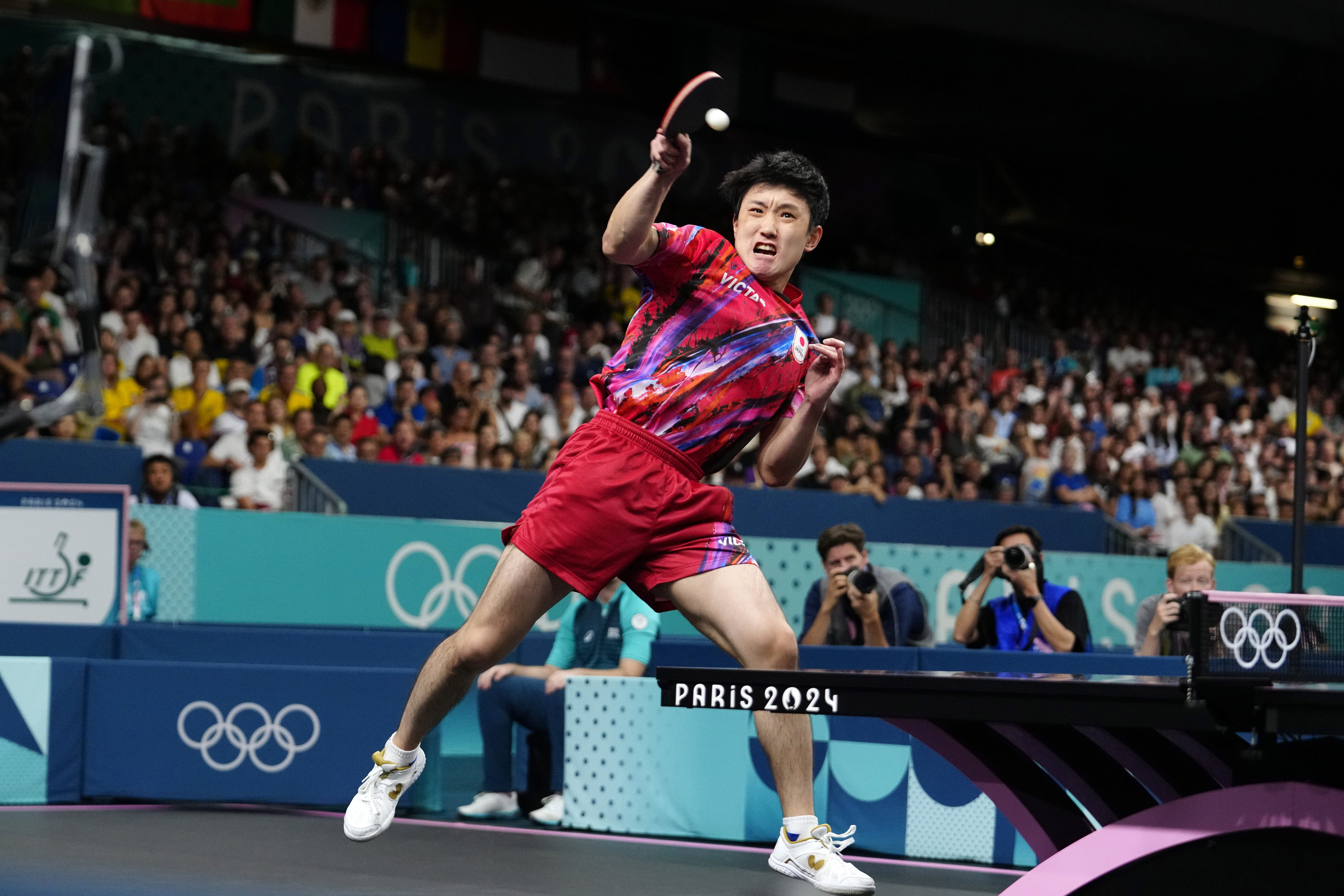 法国乒乓球队绝杀奥地利乒乓球队,张本智和送出助攻的简单介绍 法国乒乓球队绝杀奥地利乒乓球队,张本智和送出助攻的简单介绍